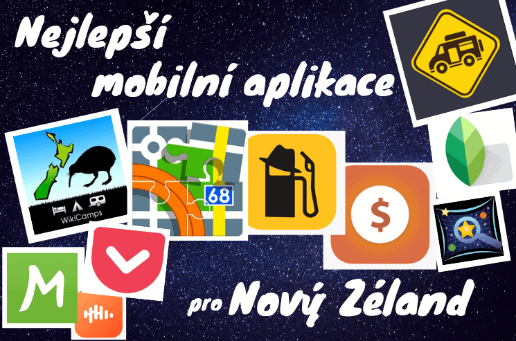 Nejlepší mobilní aplikace na cestování po Novém Zélandu